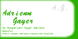 adrienn gayer business card